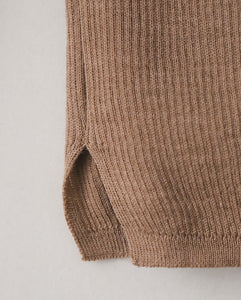 RAMIE WOOL RIB｜RIB MOCKNECK SWEATER（WOMEN）
