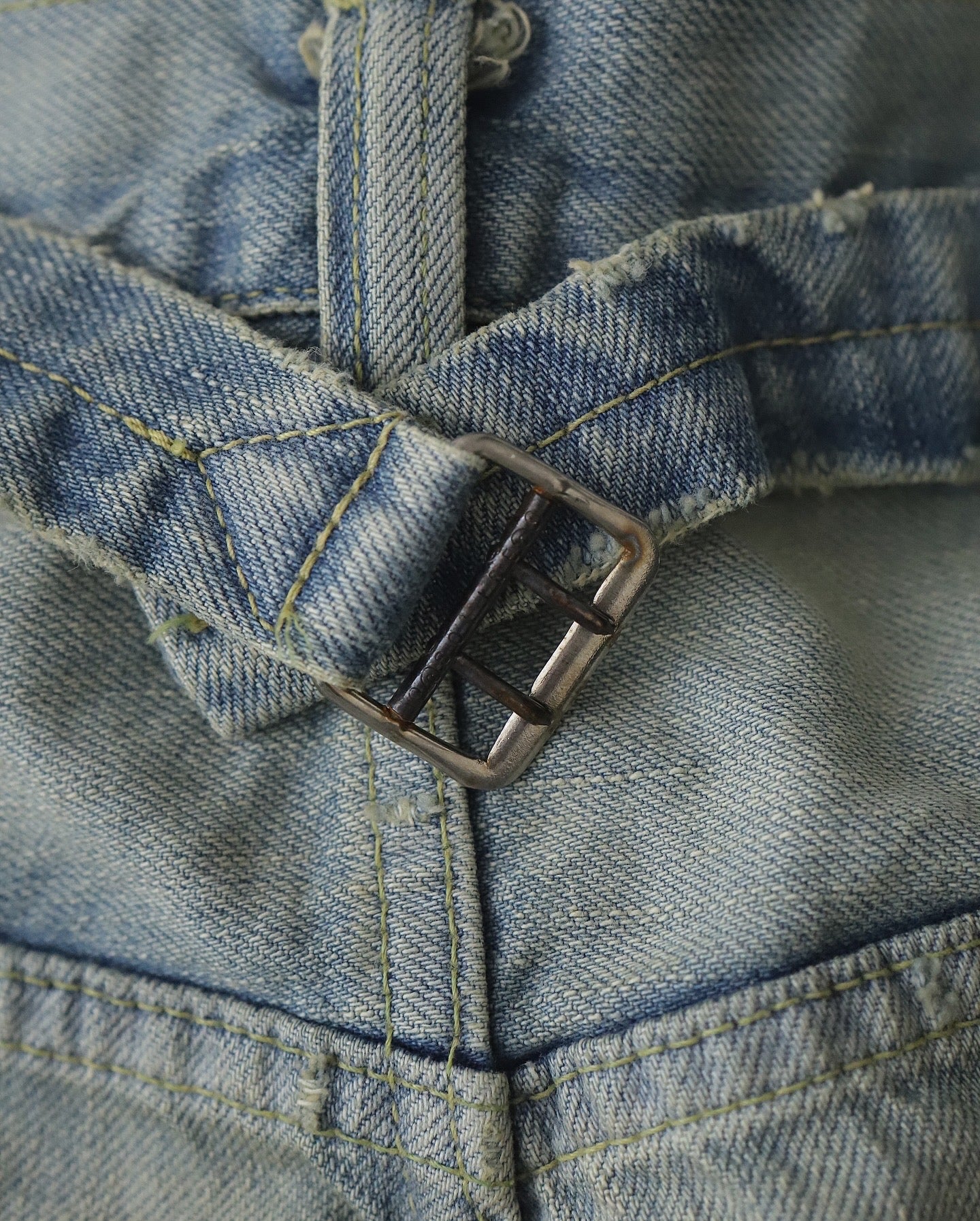 NO.37 WASHED WIDE DENIM PANTS