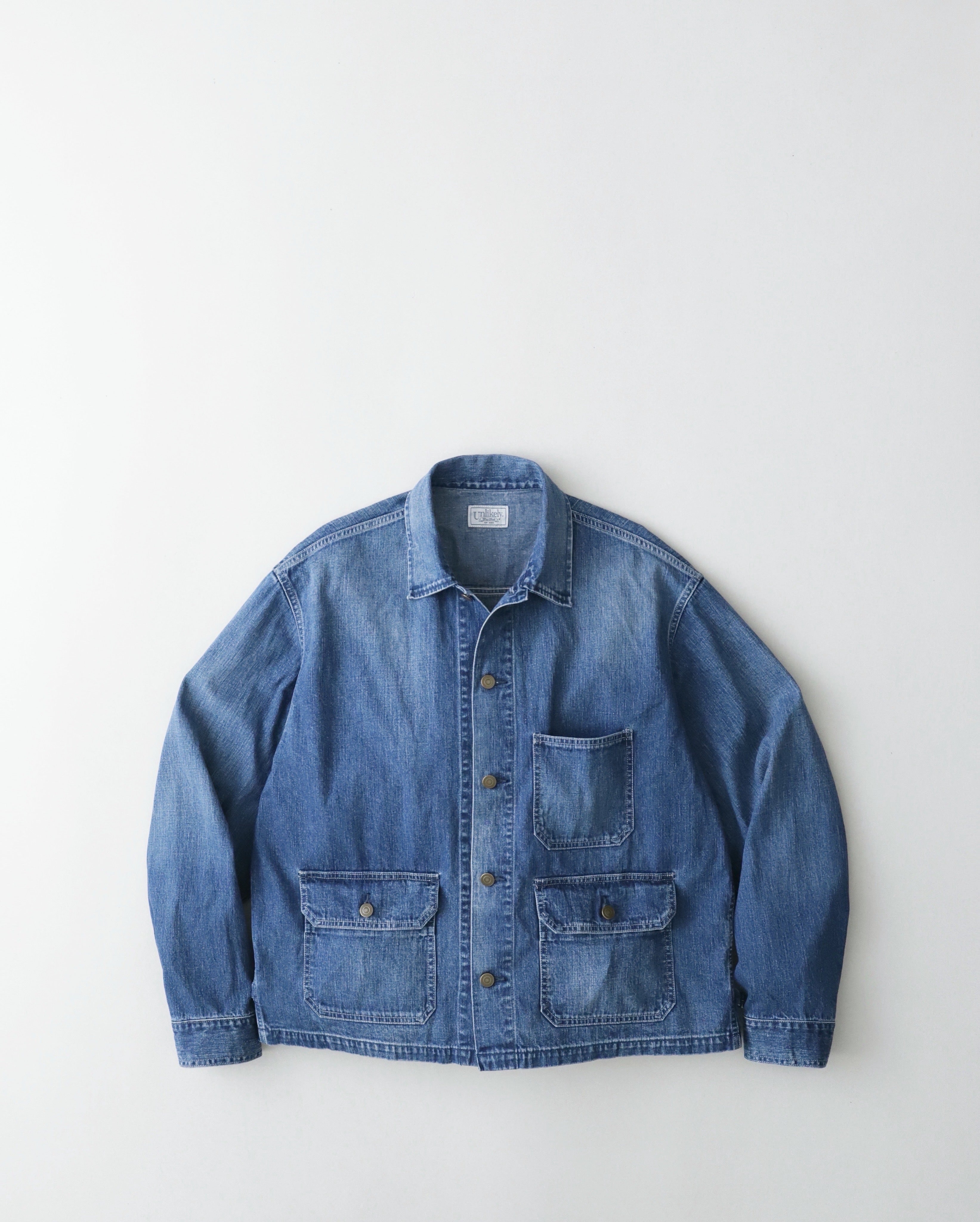 Unlikely UNLIKELY SHORT WORK JACKET DENIM – NCNR ONLINE STORE