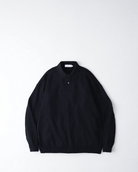 Graphpaper SUVIN COTTON OVERSIZED L/S POLO