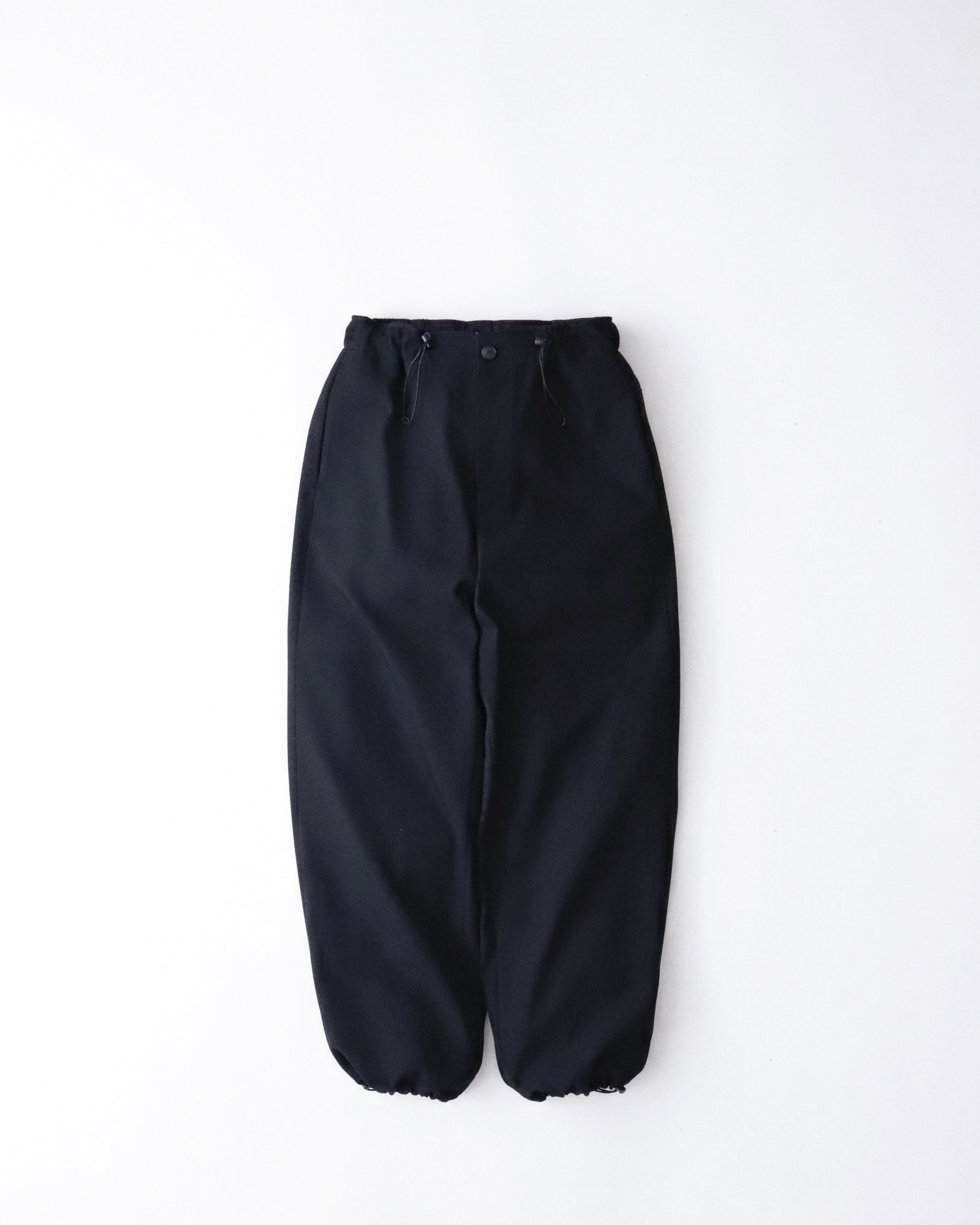 BACK SATIN UTILITY PANTS