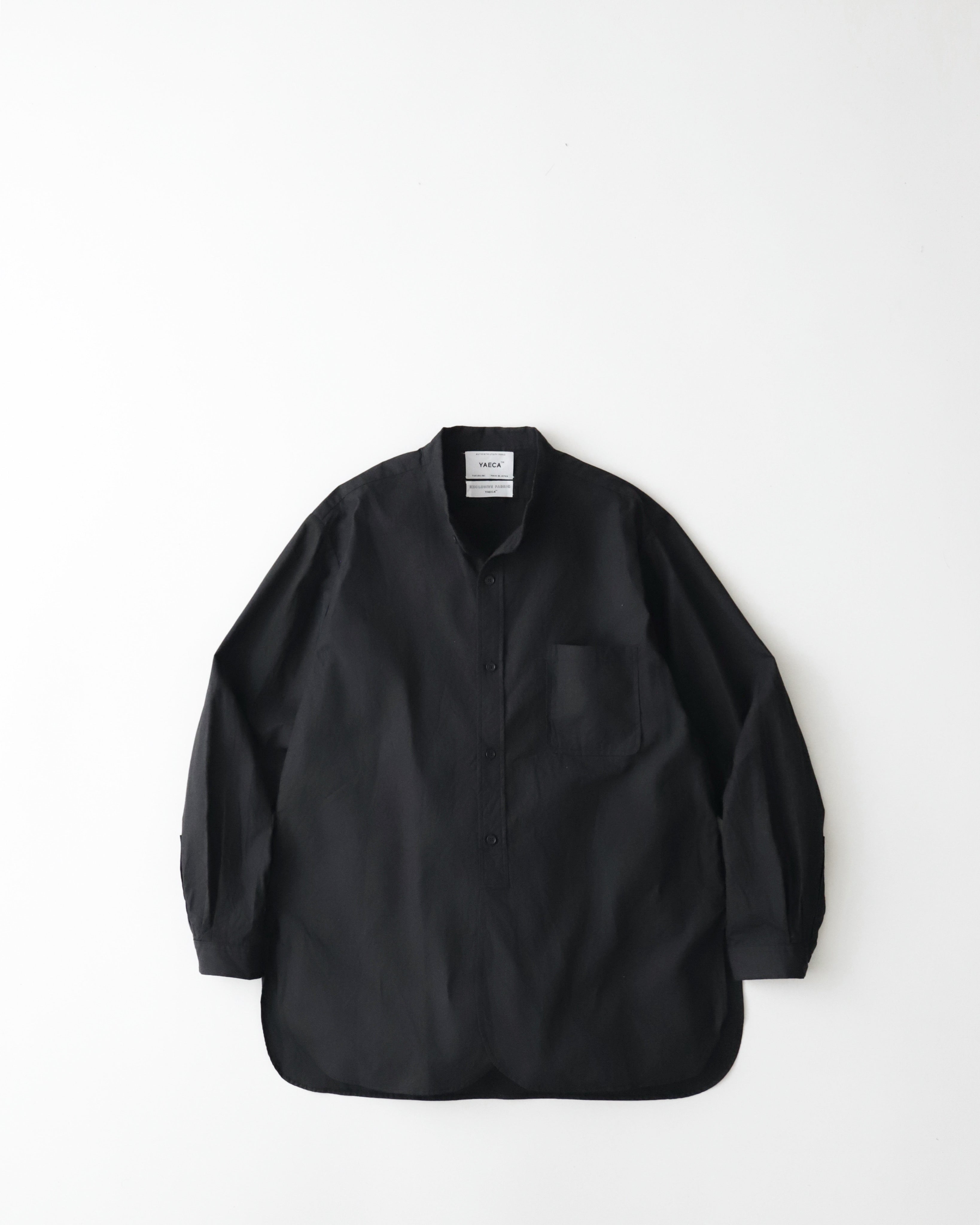 STAND COLLAR SHIRT