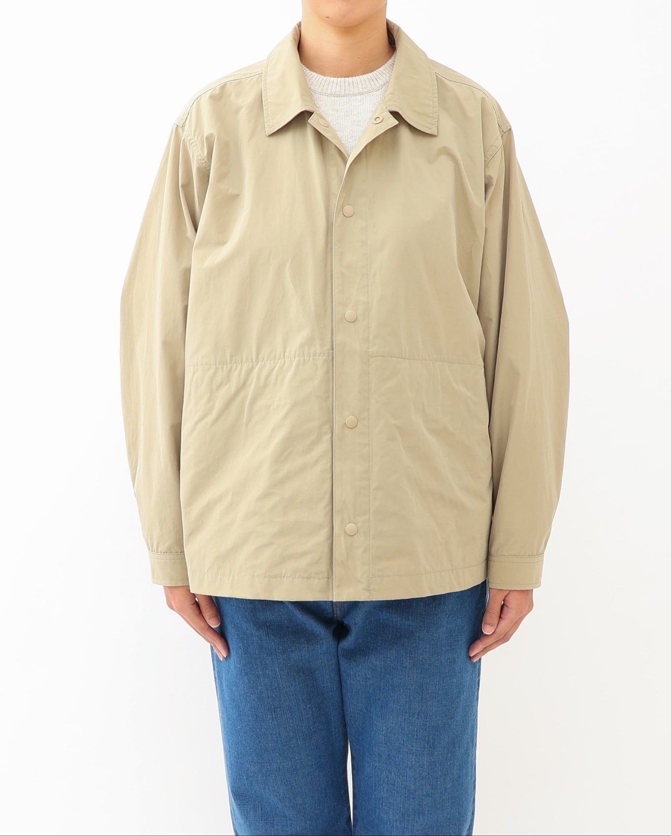 COACH JACKET COTTON NYLON WEATHER