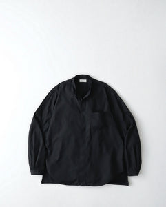 NEW COLLARLESS  SHIRTS｜COTTON POPLIN GARMENT DYED