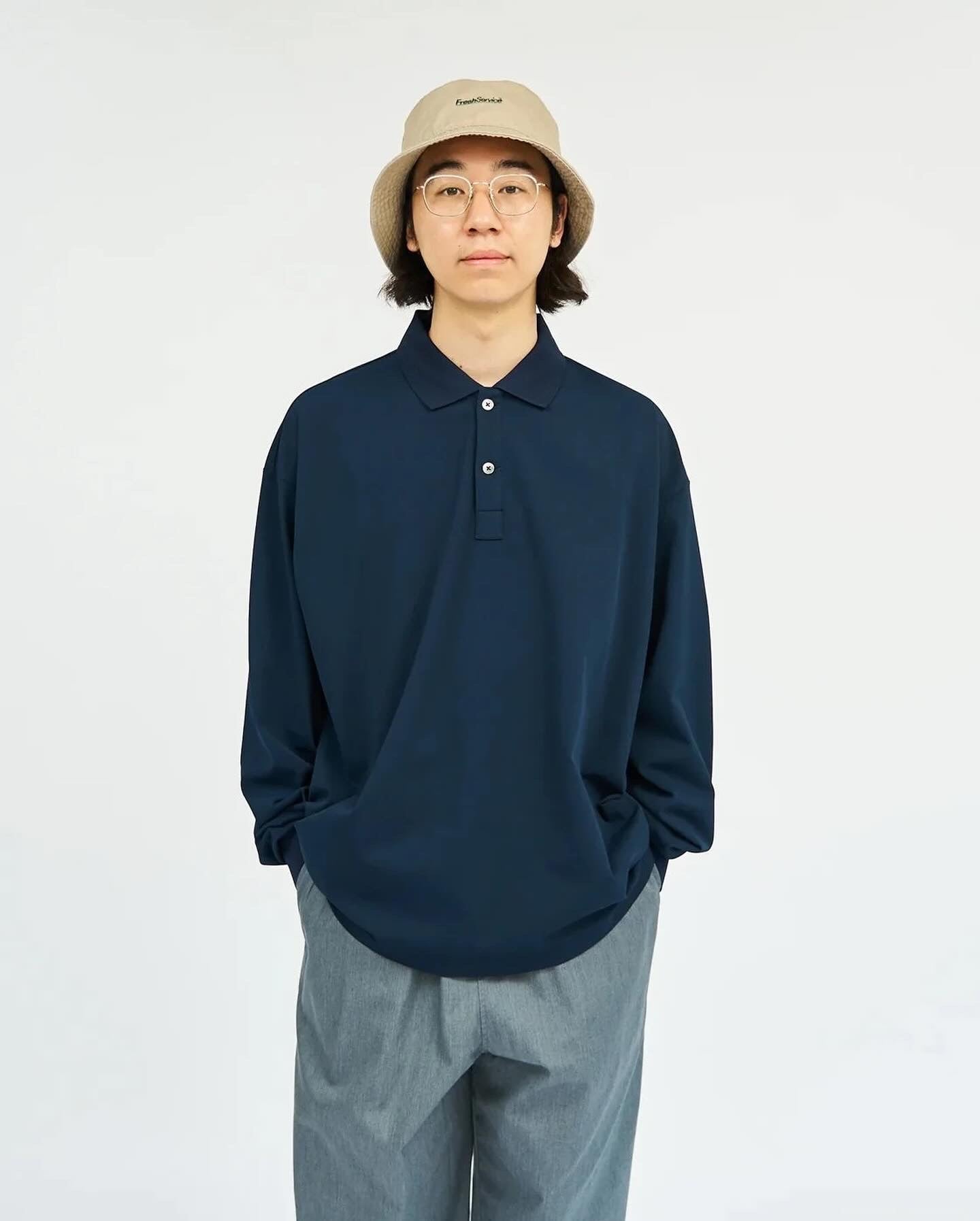 FreshService DRY PIQUE JERSEY L/S POLO – NCNR WEB STORE