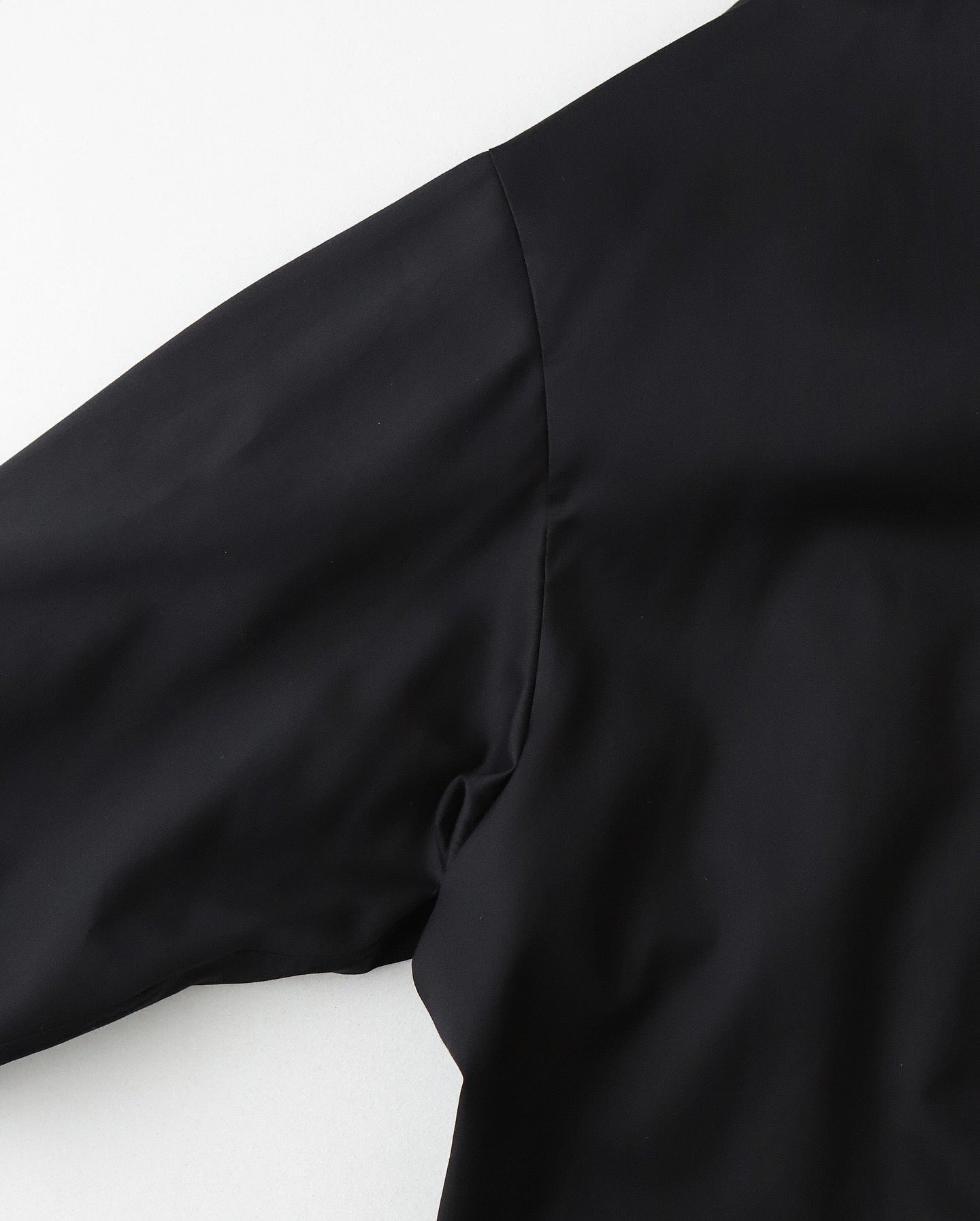 SILICON POPLIN LONG CUFF BLOUSE（WOMEN）