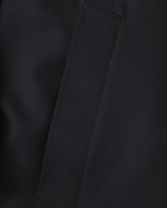 SCALE OFF WOOL BALMACAAN COAT