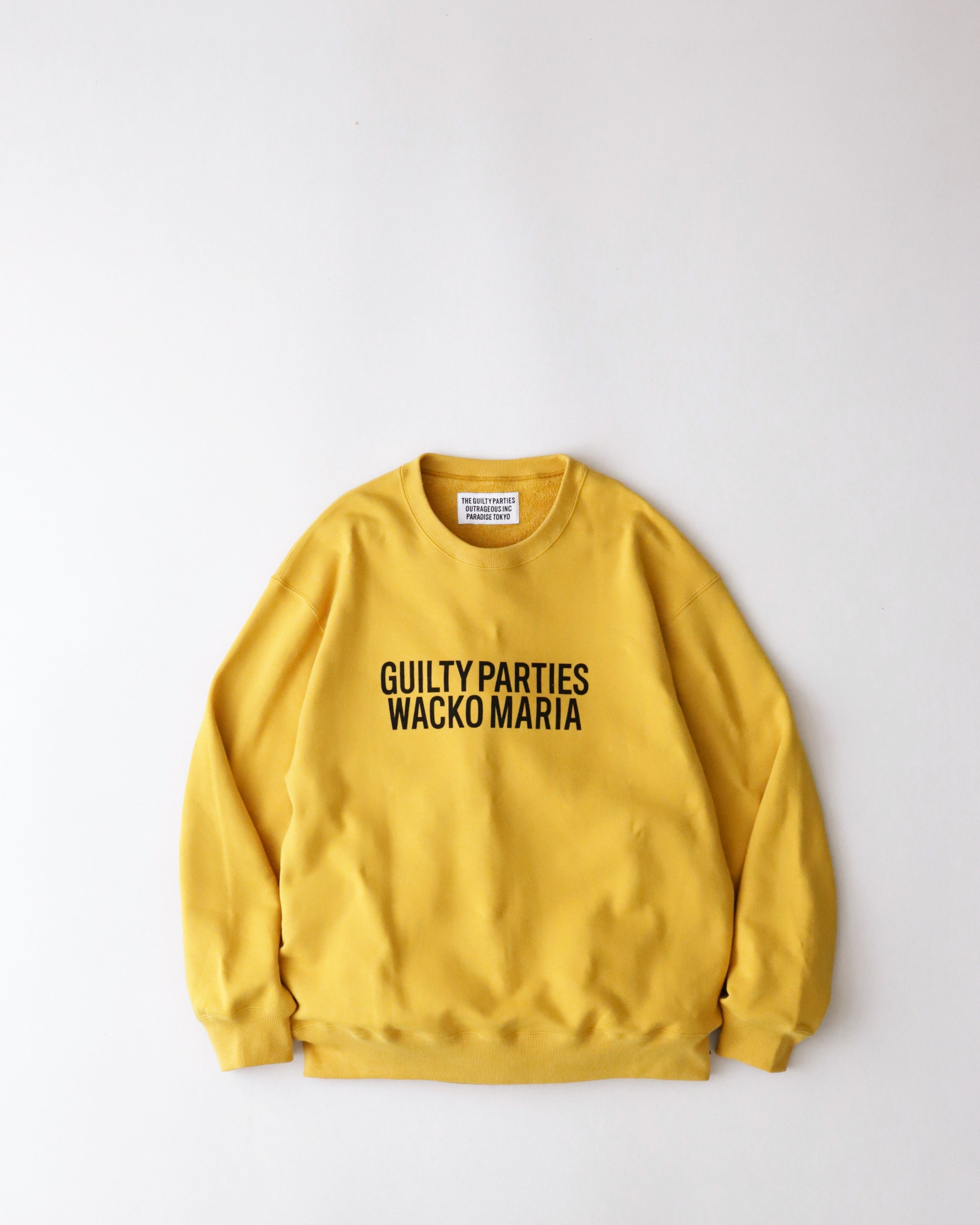 MIDDLE WEIGHT CREW NECK SWEAT SHIRT