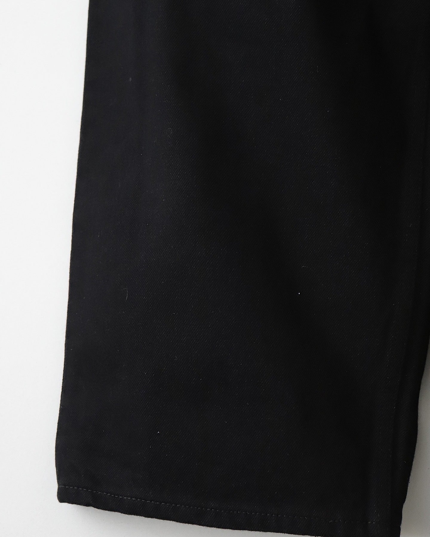 SELVAGE DENIM TWO TUCK PANTS