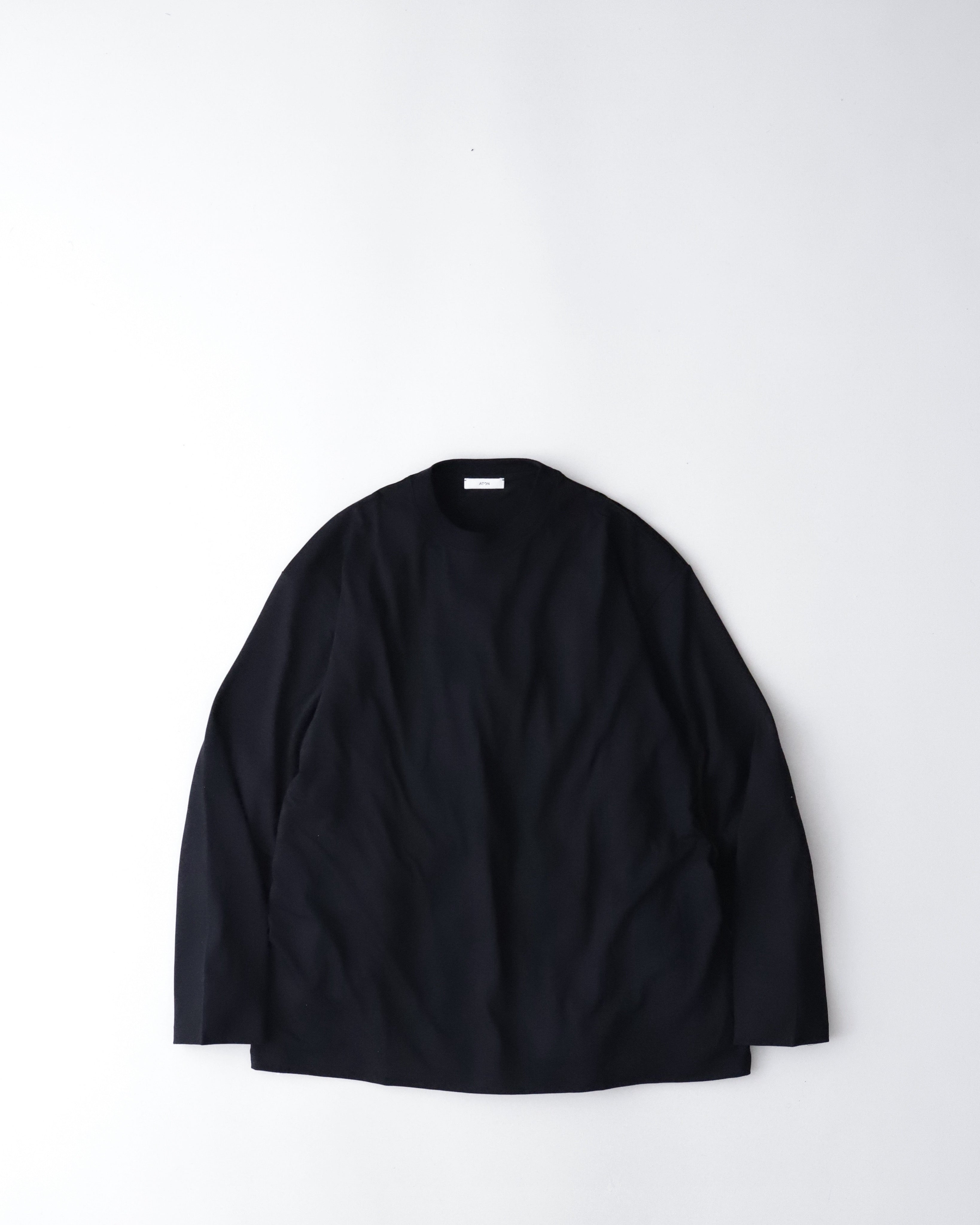 ROYAL WOOL JERSEY LONG SLEEVE T-SHIRT