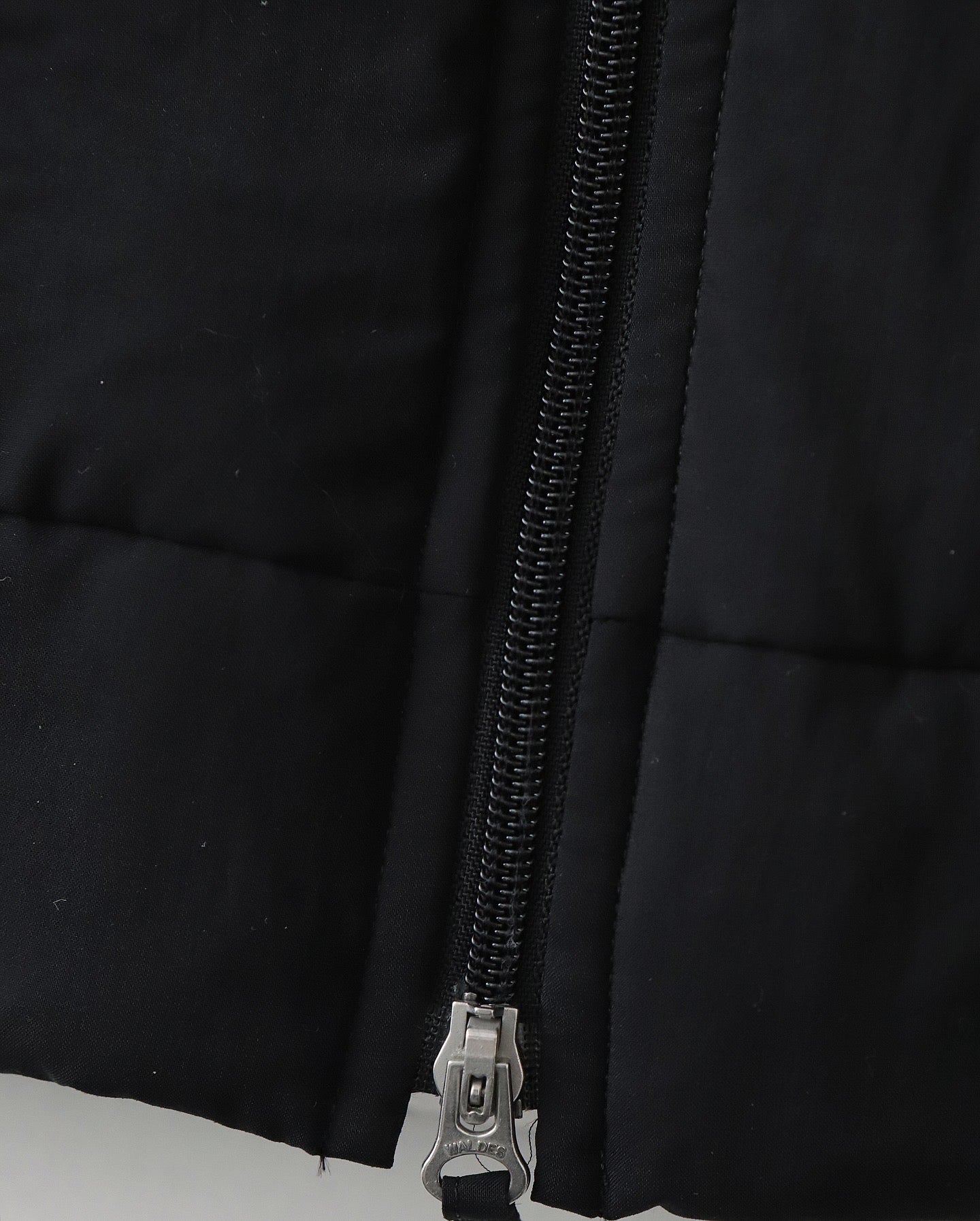 MAT AIRY NYLON WOOL PADDED STAND JACKET