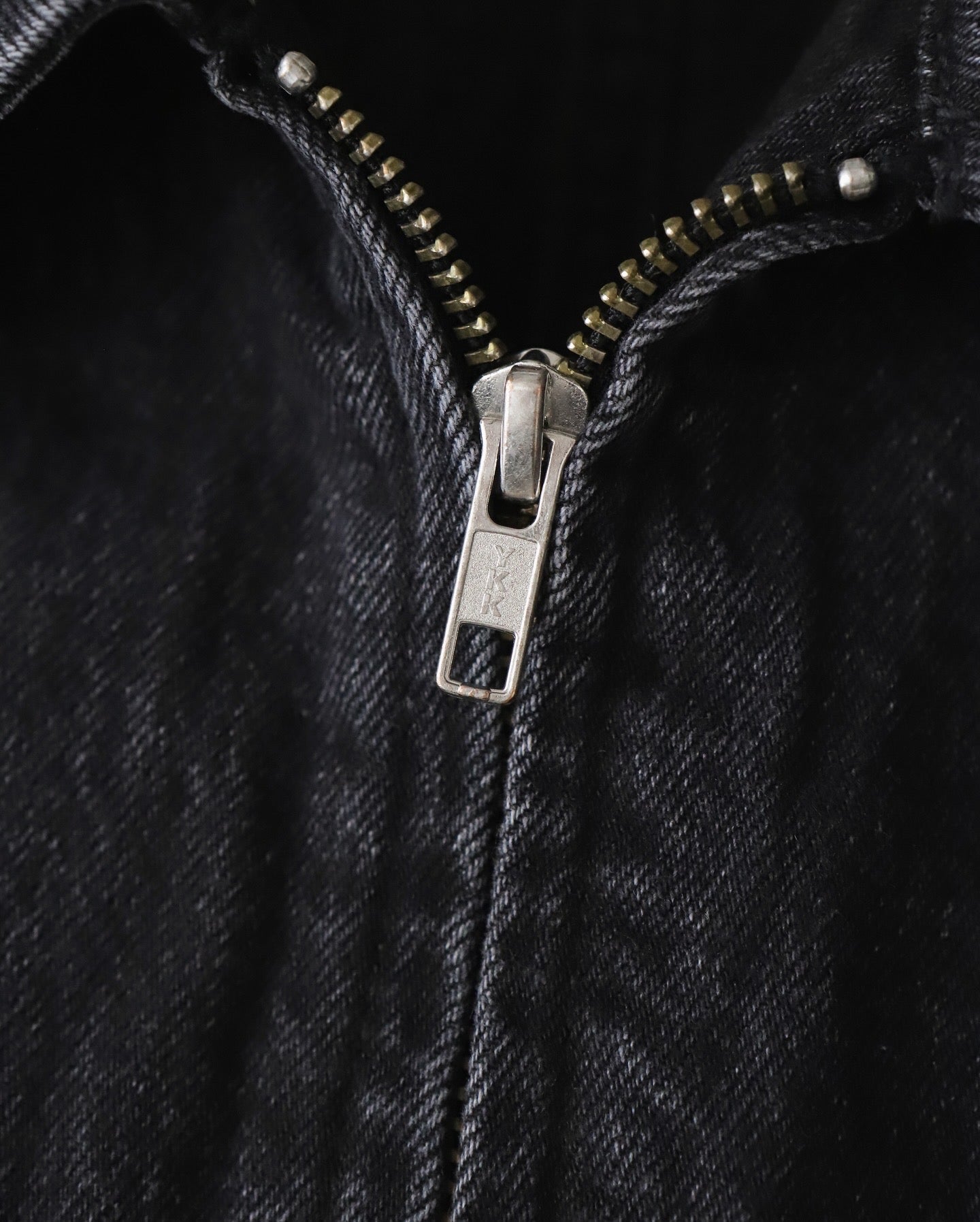 SELVAGE DENIM ZIP JACKET