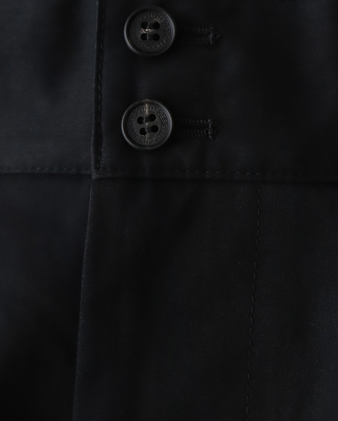 PLEATED BARREL LEG TROUSERS