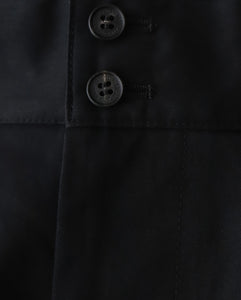 PLEATED BARREL LEG TROUSERS