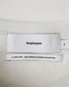 RECYCLED COTTON JERSEY L/S TEE