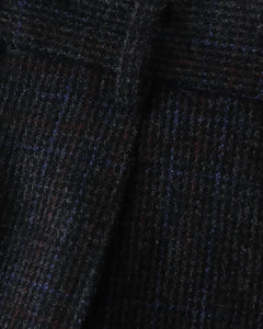 WOOL CHECK PANTS