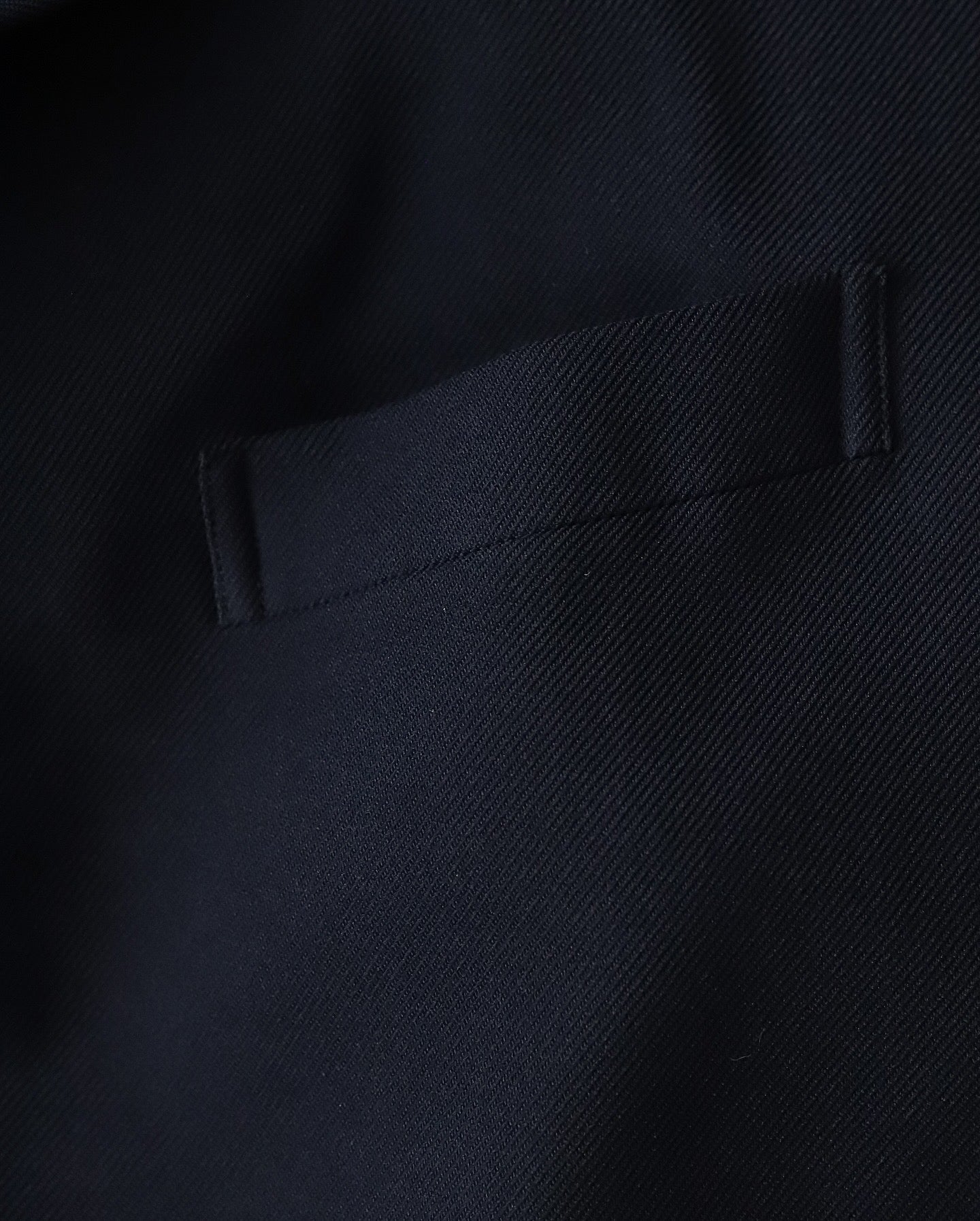 POLYESTER SERGE JACKET