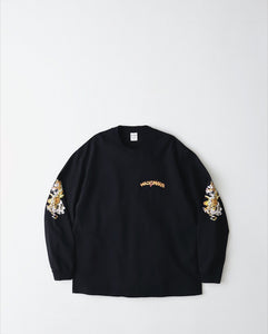 WACKO MARIA TIM LEHI / WASHED HEAVY WEIGHT LONG SLEEVE T-SHIRT