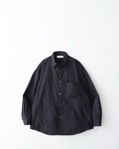 BROAD L/S OVERSIZED REGULAR COLLAR SHIRT