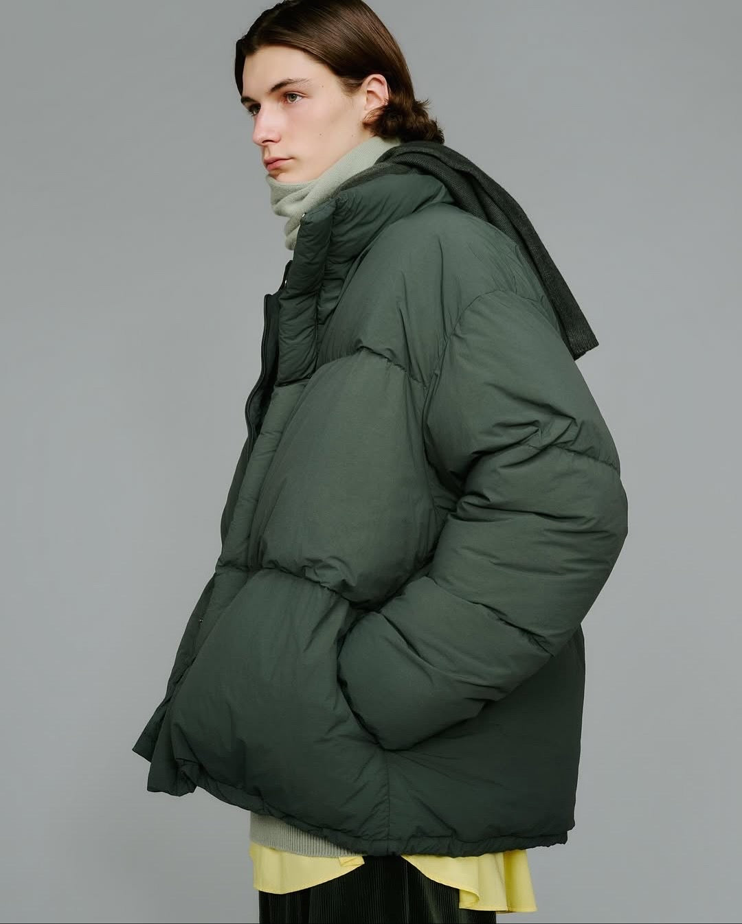 GARMENT DYED DOWN JACKET