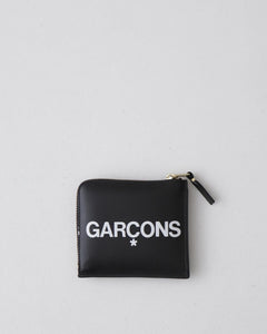 HUGE LOGO ZIP WALLET