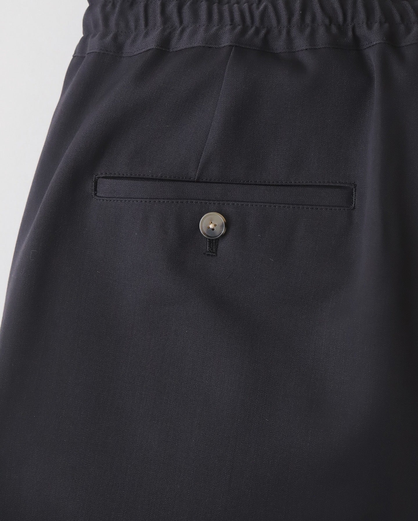 BOXER TROUSER｜HIGHDENCE WOOL GABADINE