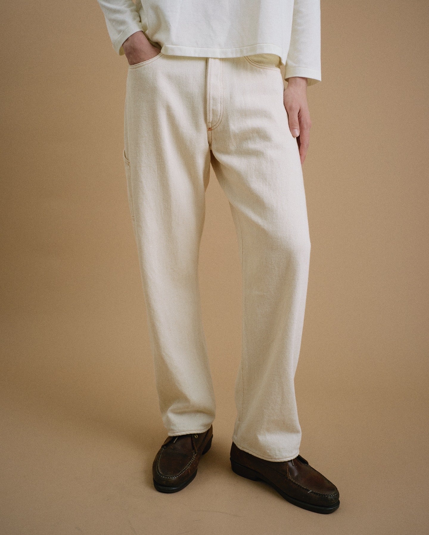 DENIM WORK PANTS