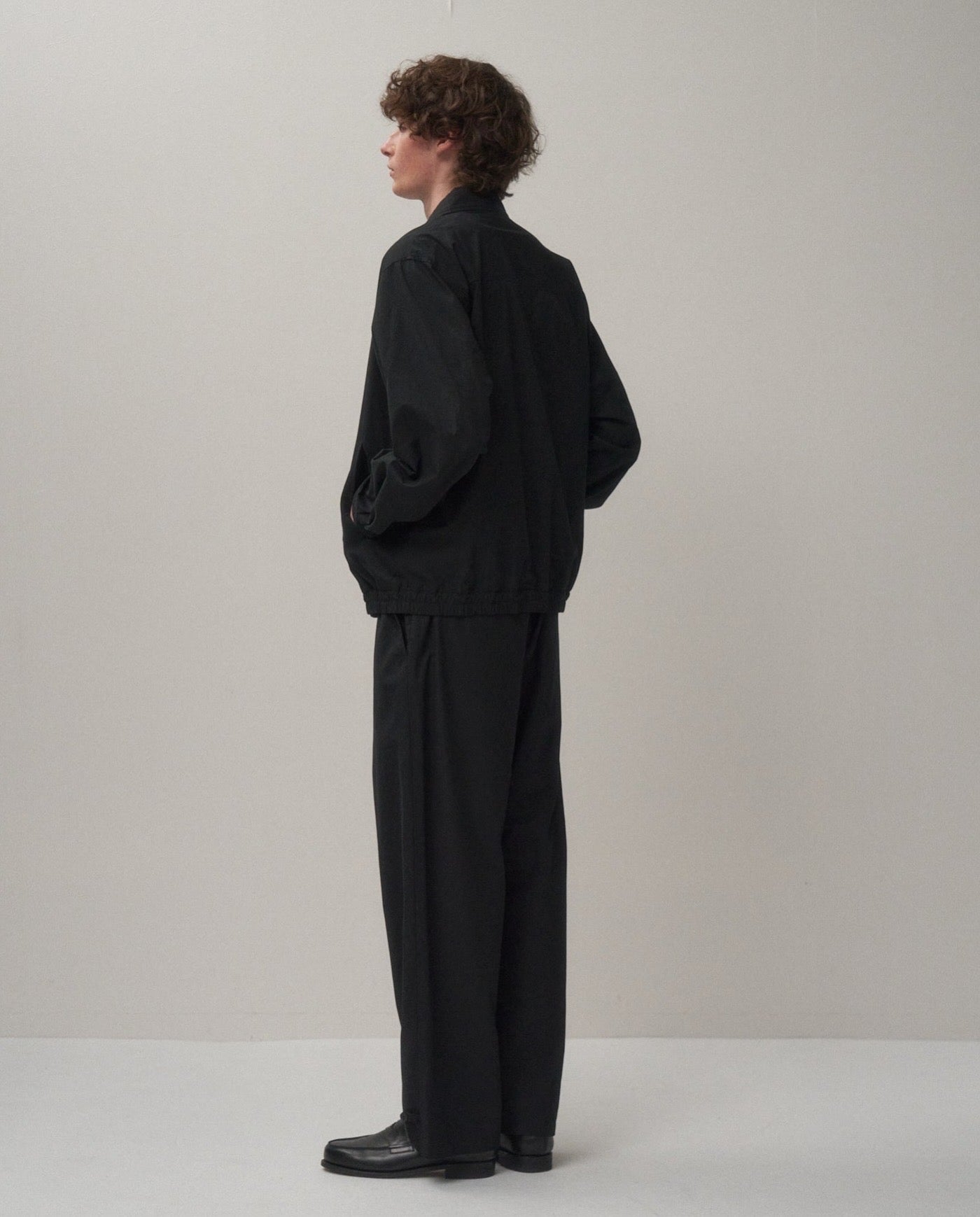 ATON LIGHT TC GABARDINE WASHED HARRINGTON JACKET – NCNR ONLINE STORE