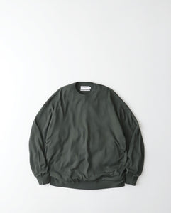 HIGH GAUGE L/S OVERSIZED CREW NECK KNIT