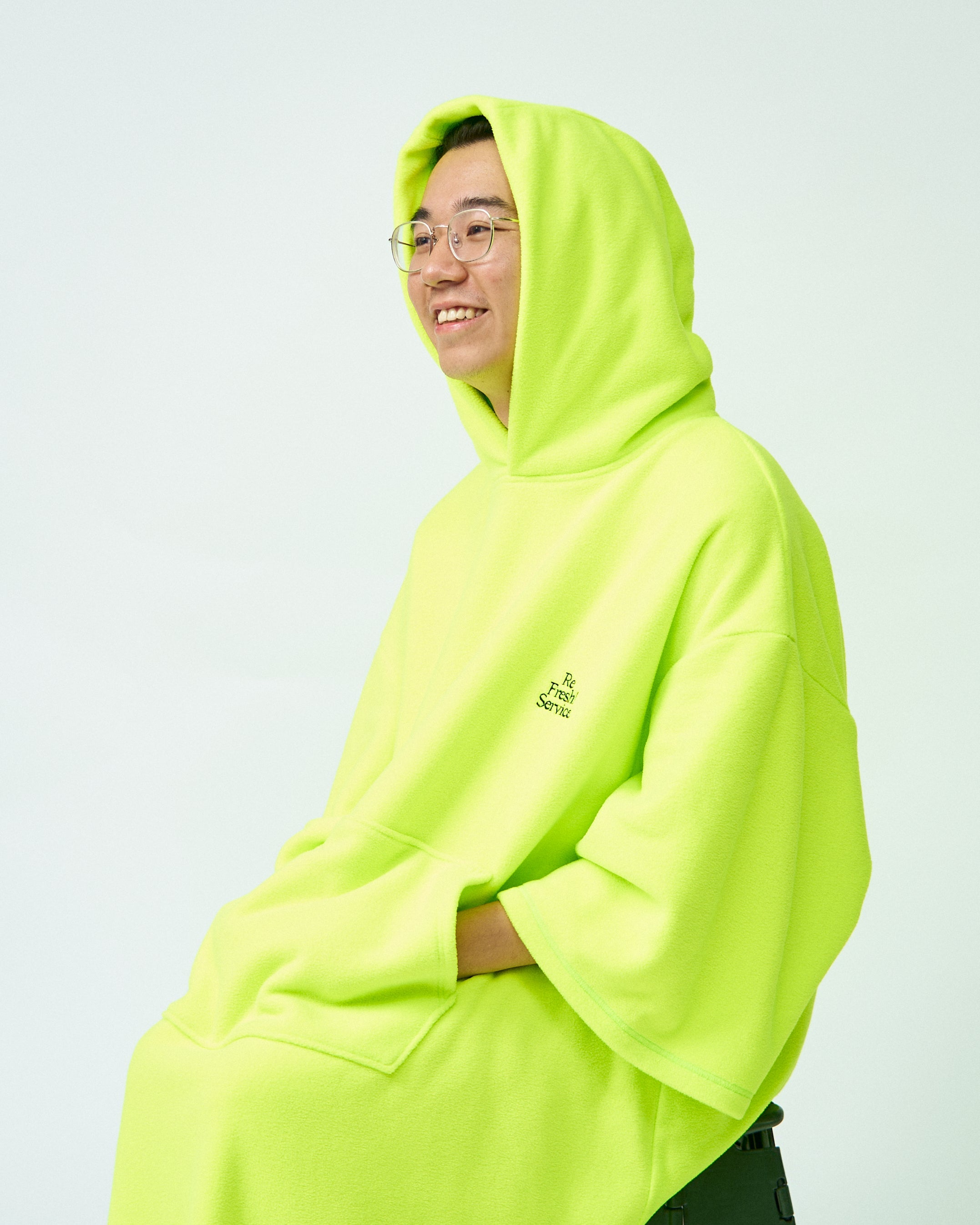 FLEECE SAUNA PONCHO