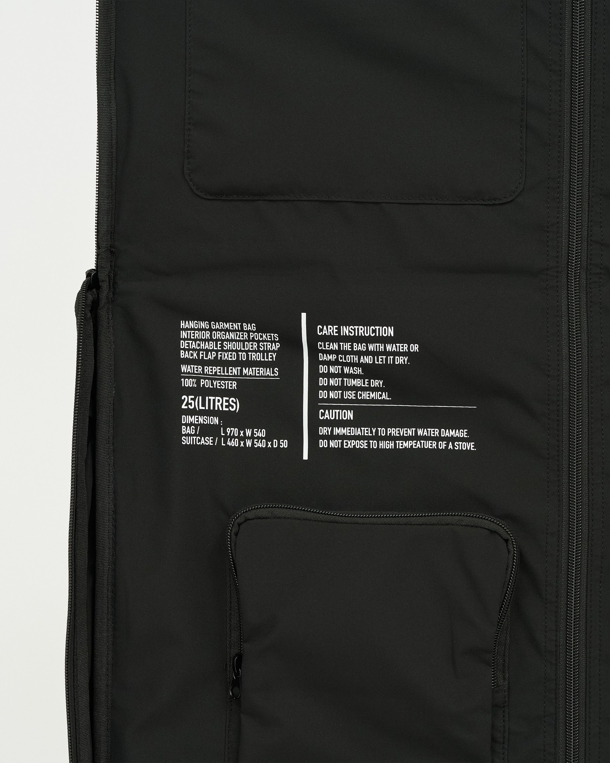 MULTI POCKET GARMENT BAG