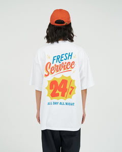 CORPORATE PRINTED S/S TEE “ALL DAY ALL NIGHT”