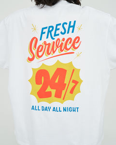 CORPORATE PRINTED S/S TEE “ALL DAY ALL NIGHT”