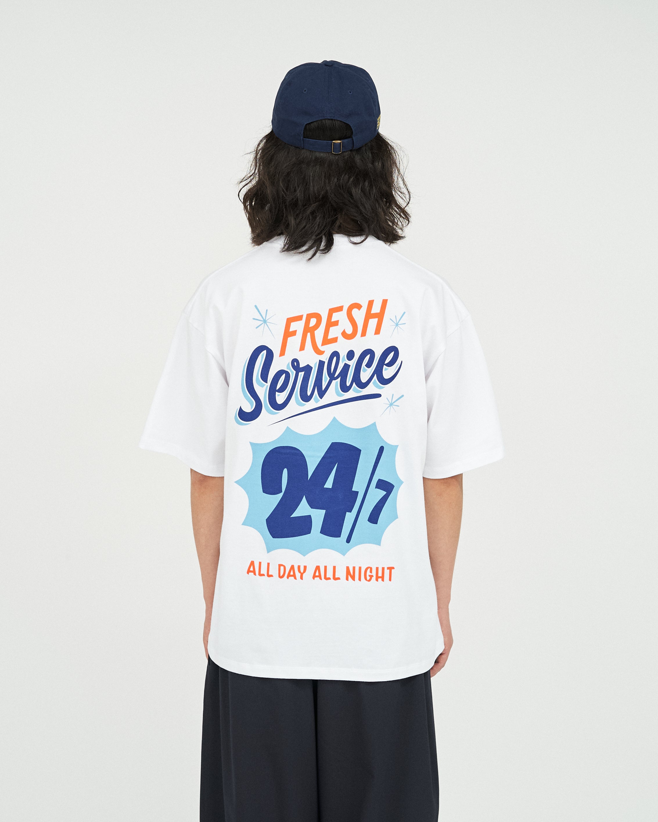 CORPORATE PRINTED S/S TEE “ALL DAY ALL NIGHT”