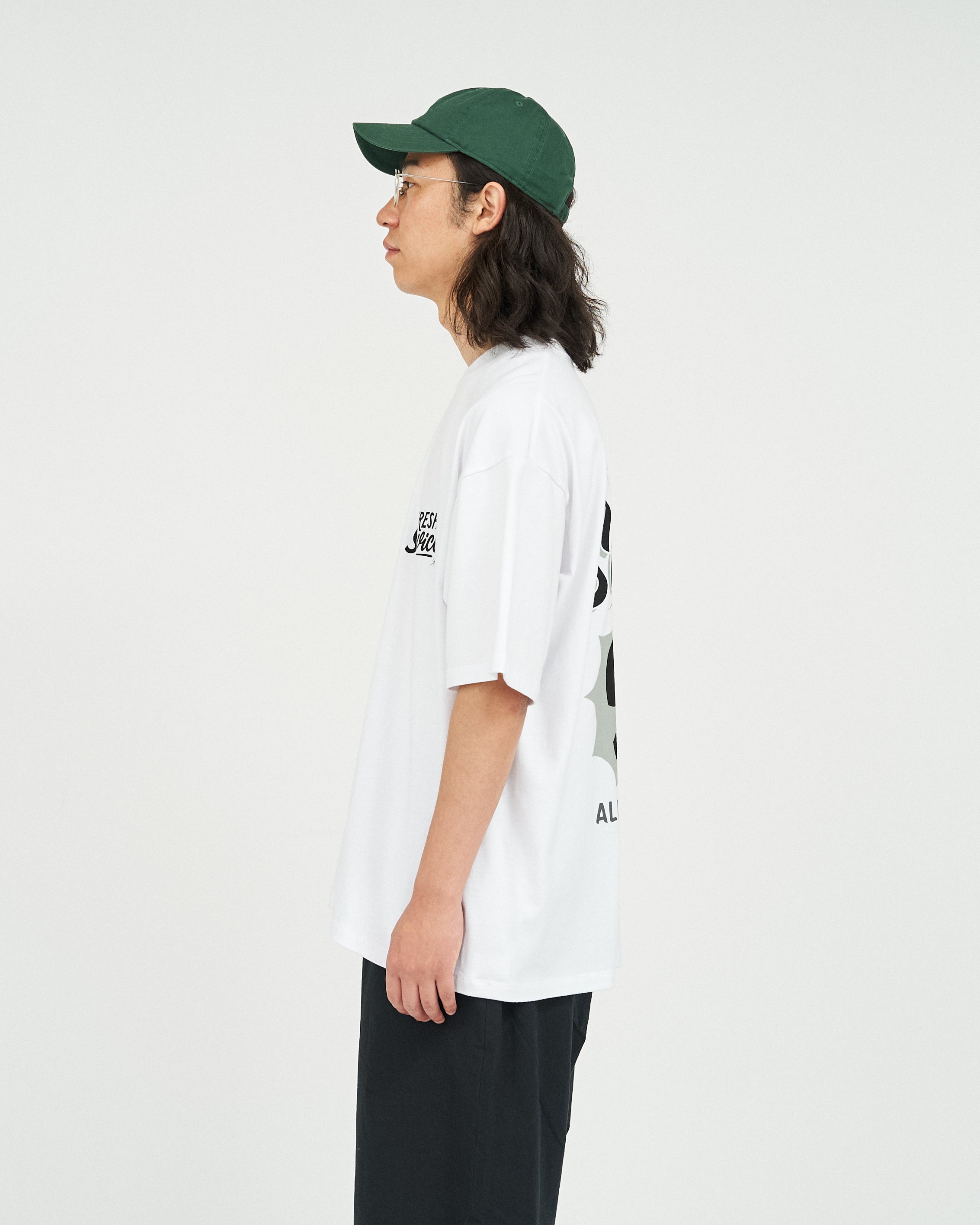 CORPORATE PRINTED S/S TEE “ALL DAY ALL NIGHT”