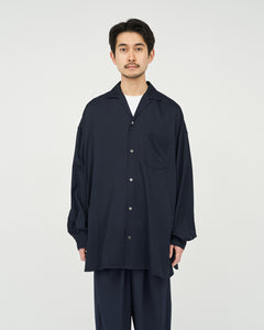 COOLFIBER OPEN COLLAR L/S SHIRT