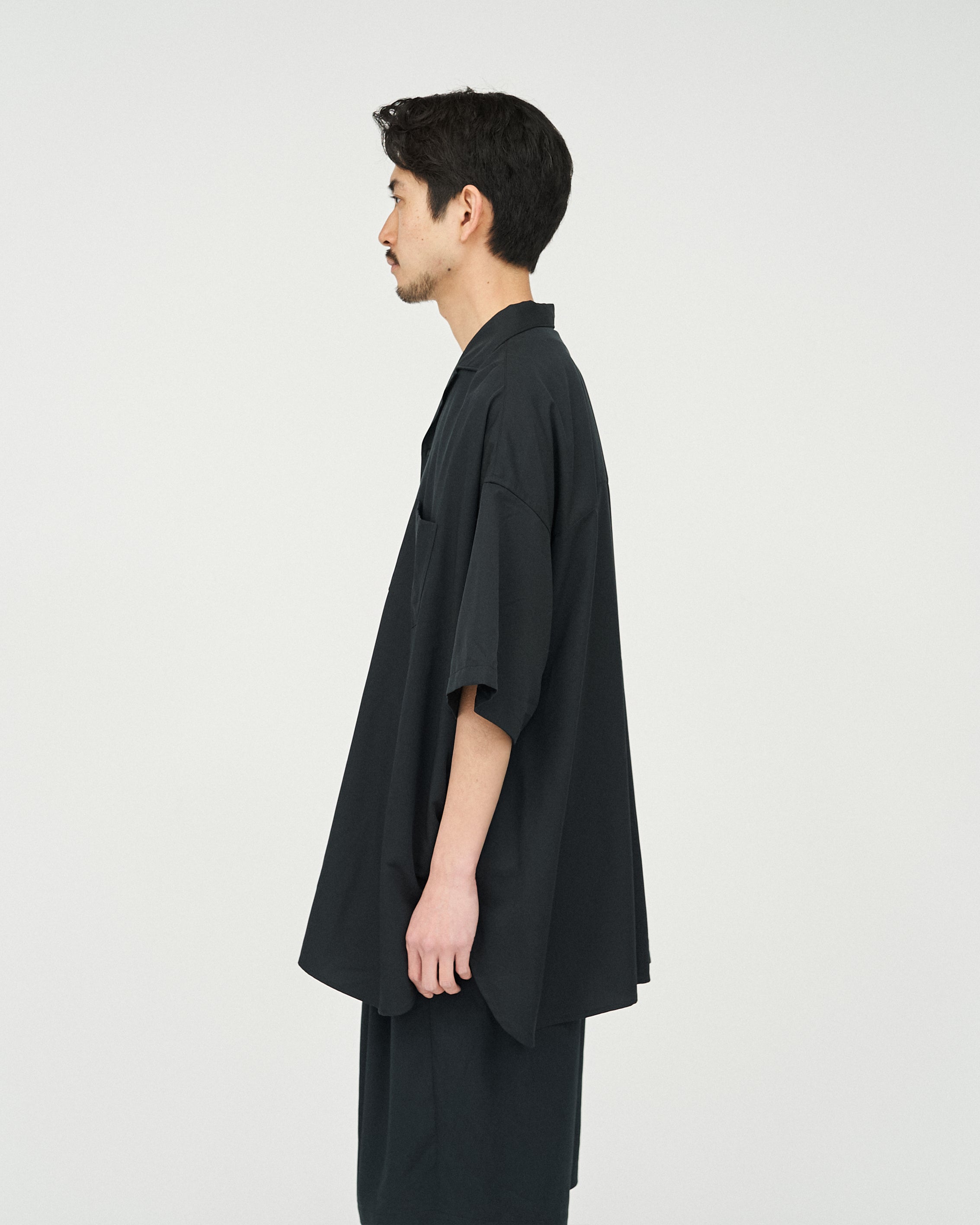 COOLFIBER OPEN COLLAR S/S SHIRT