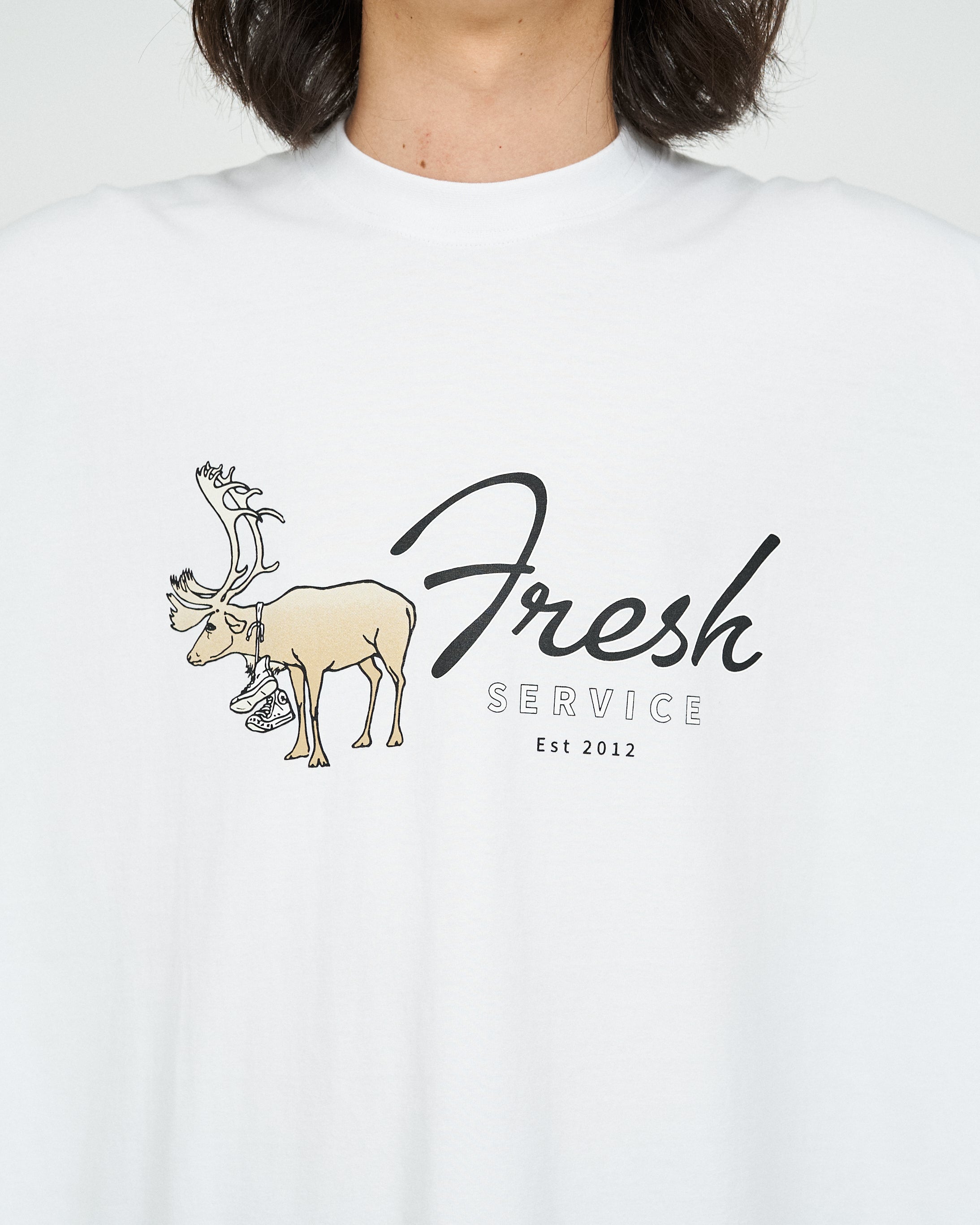 CORPORATE PRINTED S/S TEE ”CARIBOU”
