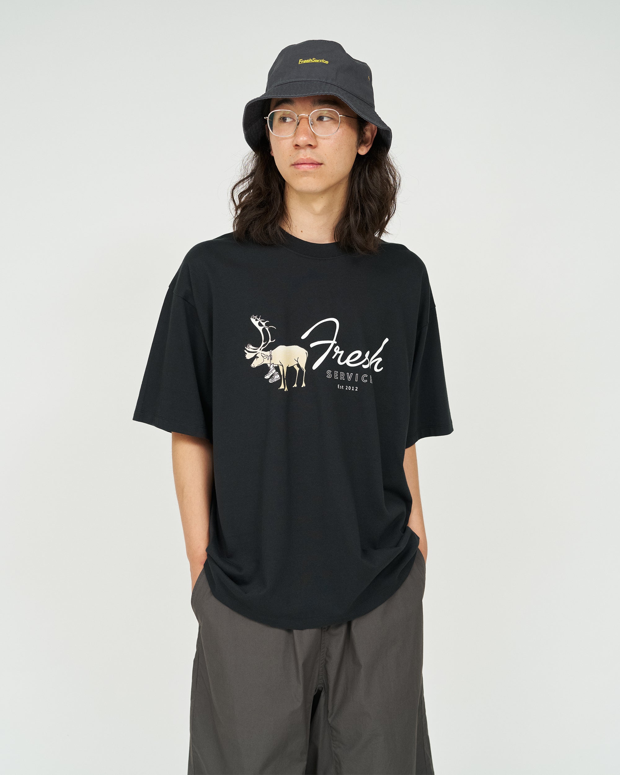 CORPORATE PRINTED S/S TEE ”CARIBOU”