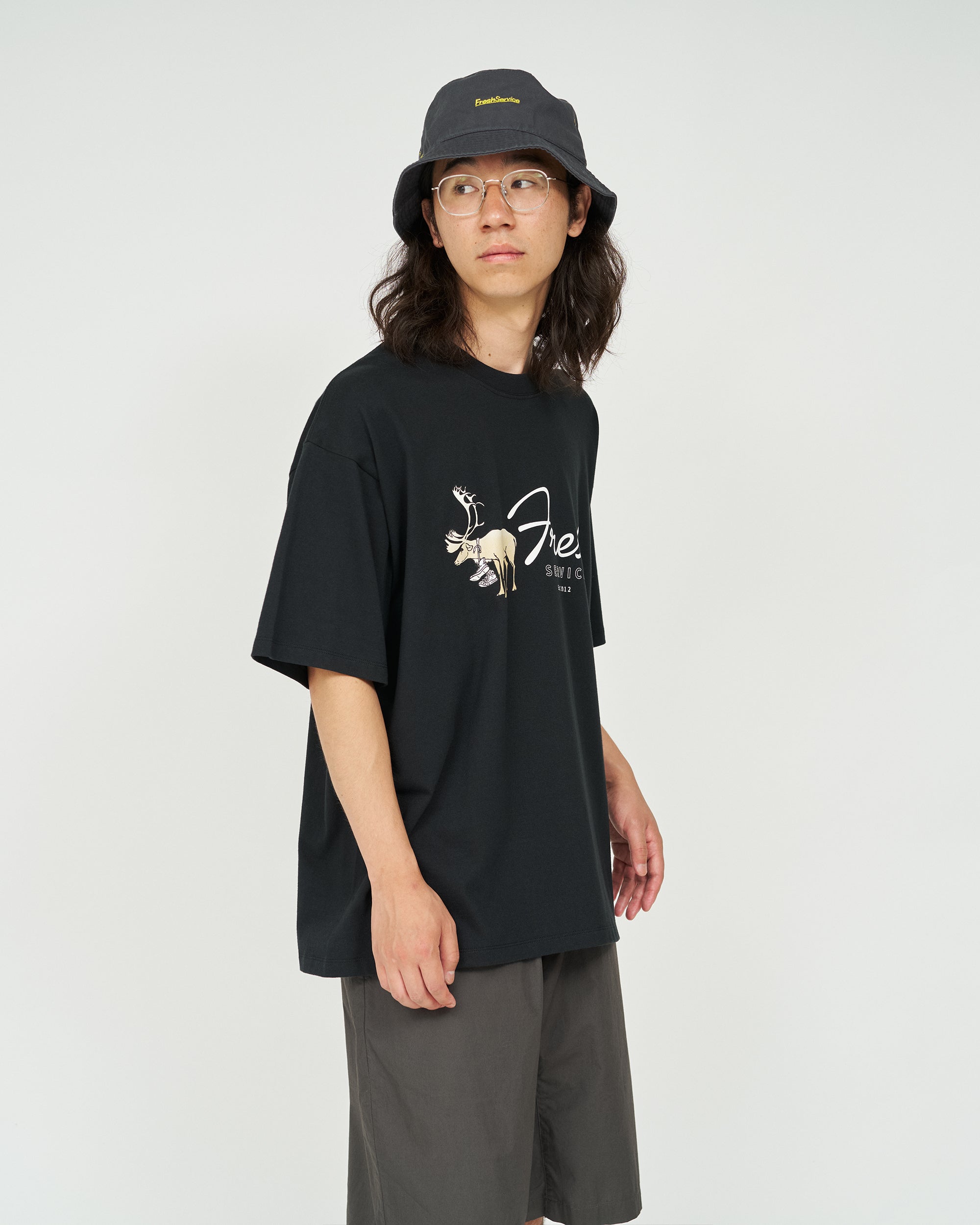 CORPORATE PRINTED S/S TEE ”CARIBOU”