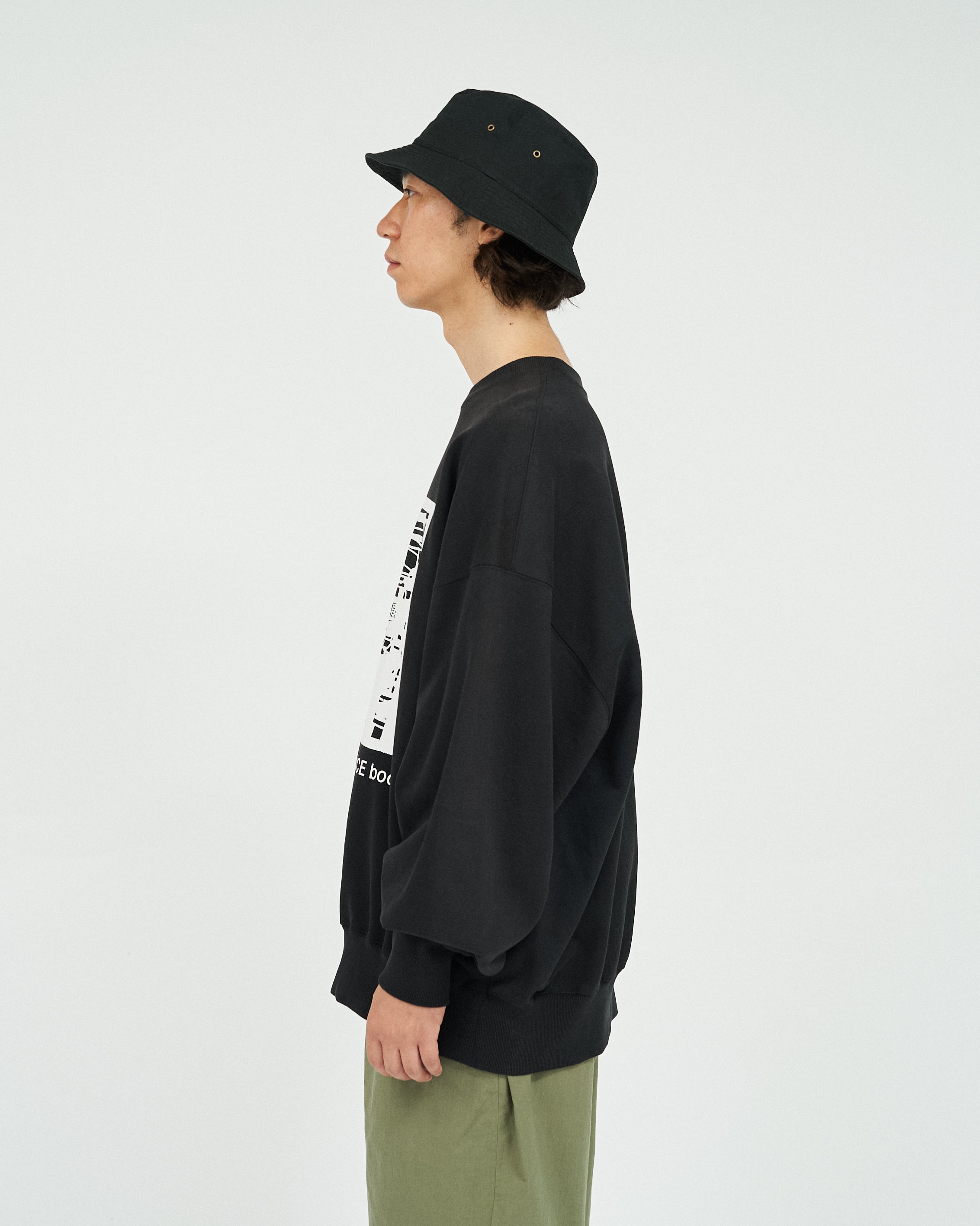 AS×FS LIGHT OZ CREW NECK SWEAT  “LITHOGRAPH”