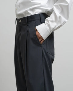 SEMI DULL OXFORD TROUSERS
