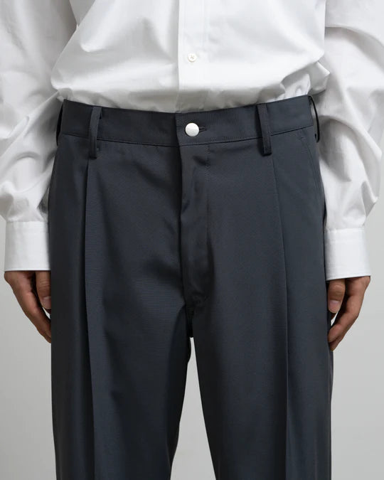 SEMI DULL OXFORD TROUSERS