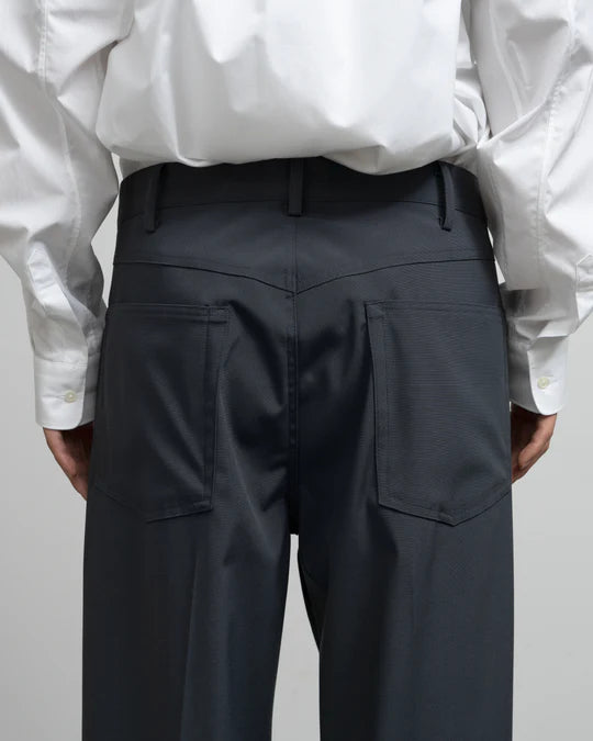 SEMI DULL OXFORD TROUSERS