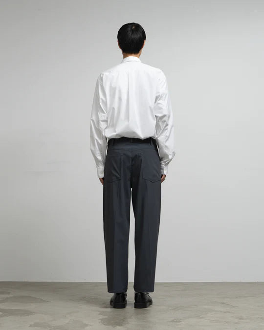 SEMI DULL OXFORD TROUSERS
