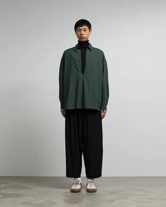 TECHNO WOOL TROPICAL SKIPPER SHIRT
