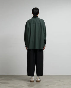 TECHNO WOOL TROPICAL SKIPPER SHIRT