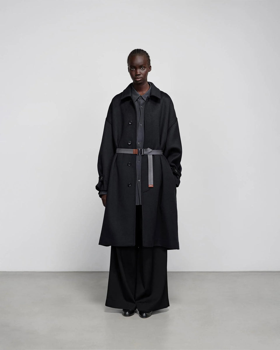 Graphpaper LIGHT MELTON OVERSIZED COAT(WOMEN) – NCNR ONLINE STORE Graphpaper LIGHT MELTON OVERSIZED COAT(WOMEN) – NCNR ONLINE STORE