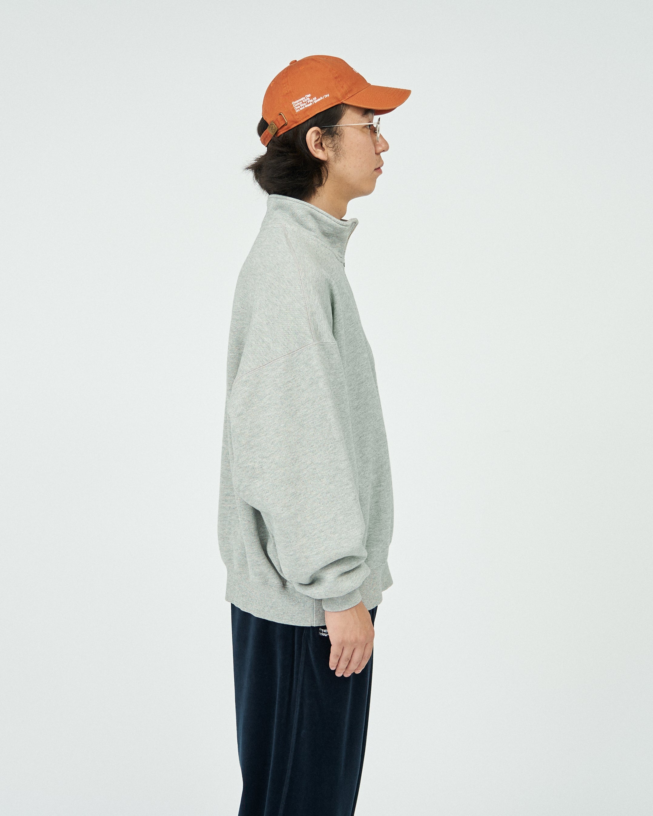 HEAVY OZ HALF ZIP PULLOVER