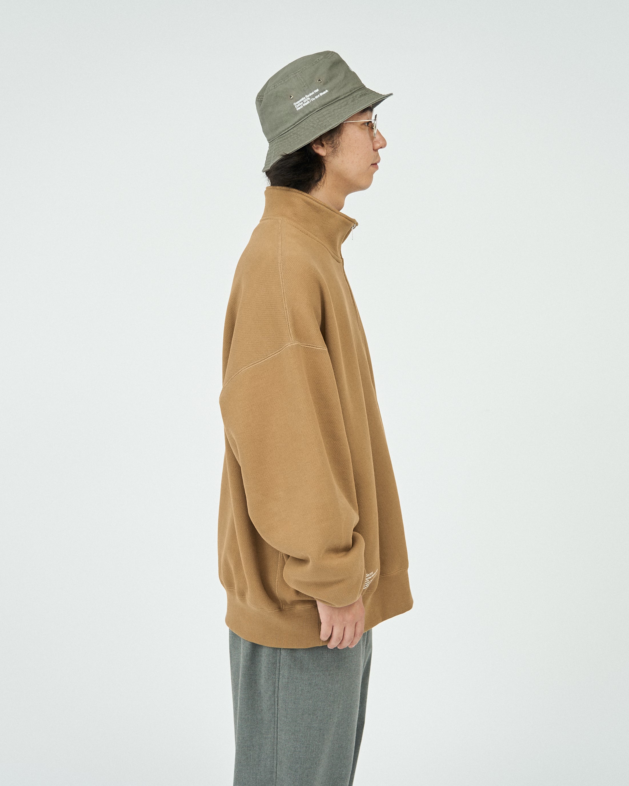 HEAVY OZ HALF ZIP PULLOVER